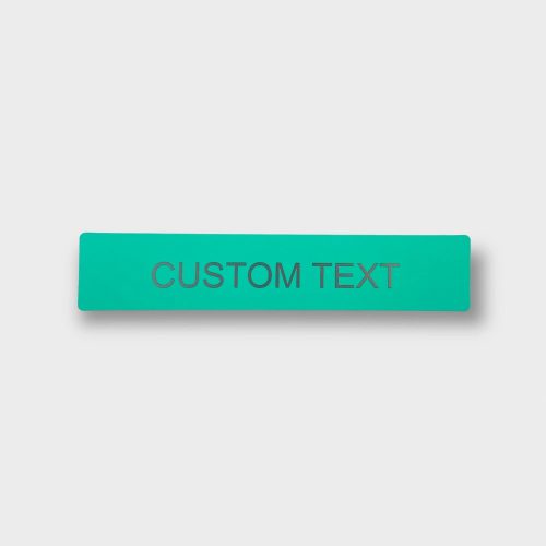 GEToolbox®  I TVAROVÉ ZNAČENIE PODLAHY CUSTOM TEXT zelená